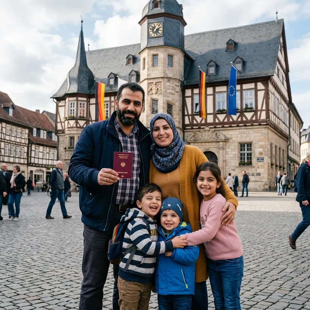 Familie Al-Rahman, Berlin